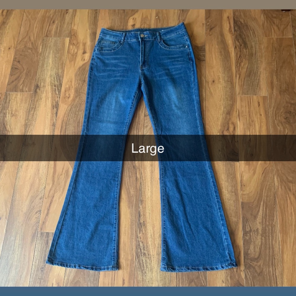 Classic Blue Flare Jeans